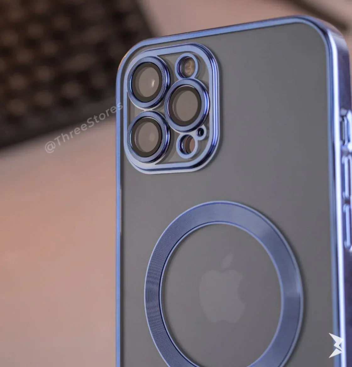 Glossy Magsafe Camera Protection Case iPhone 16 Pro - Three