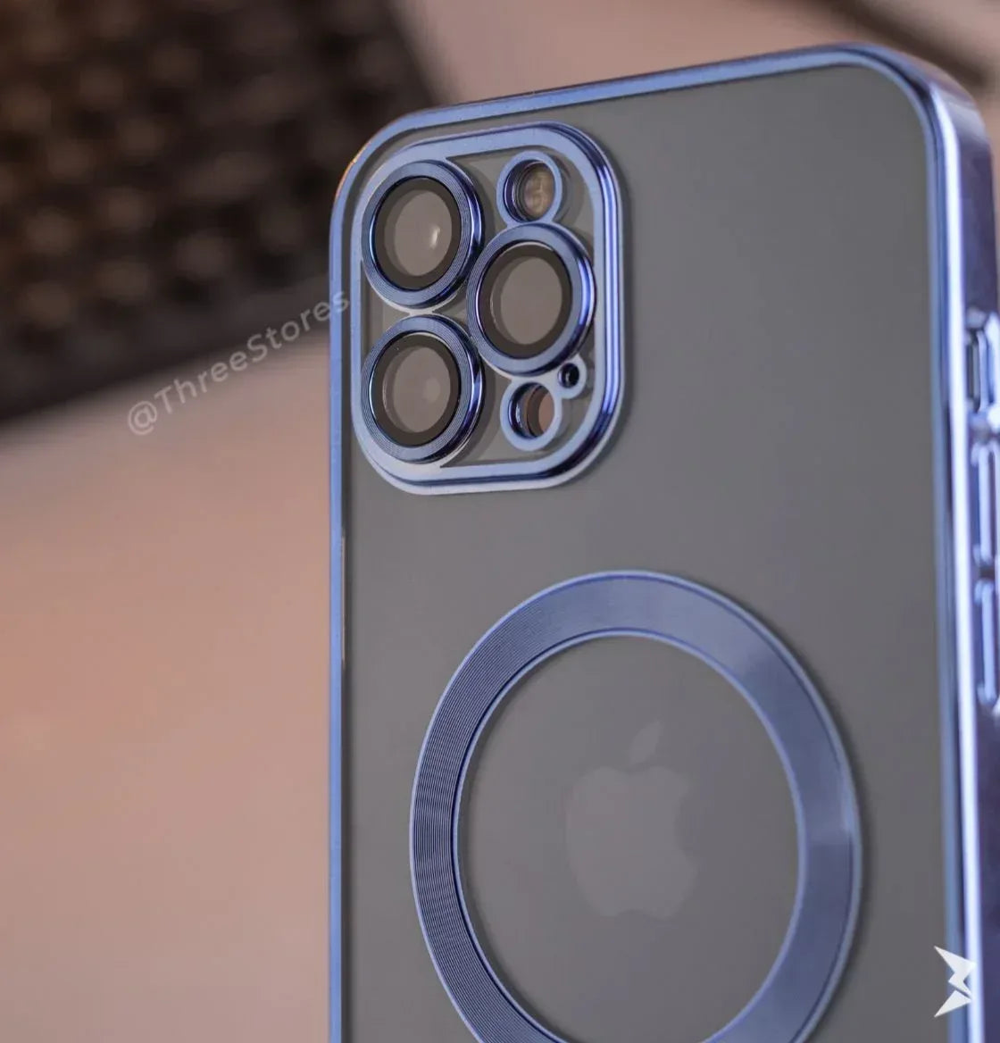 Glossy Magsafe Camera Protection Case iPhone 16 Pro - Three