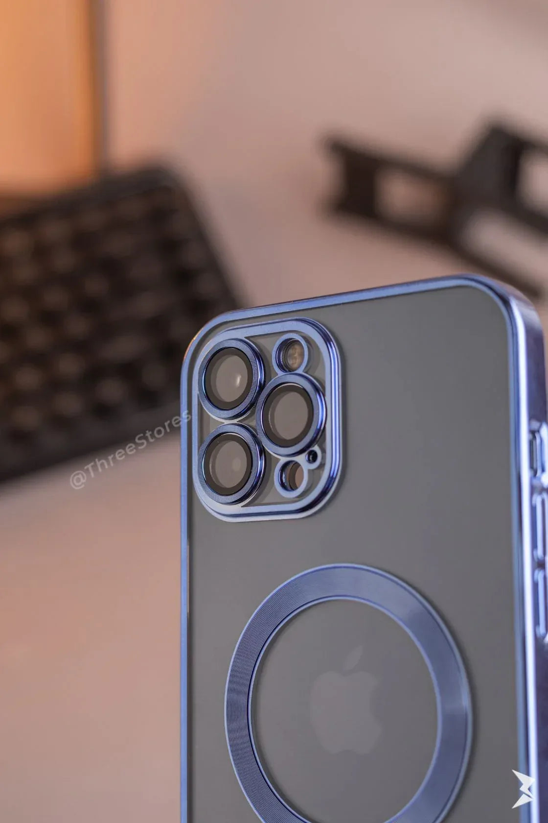 Glossy Magsafe Camera Protection Case iPhone 16 Pro Max - Three