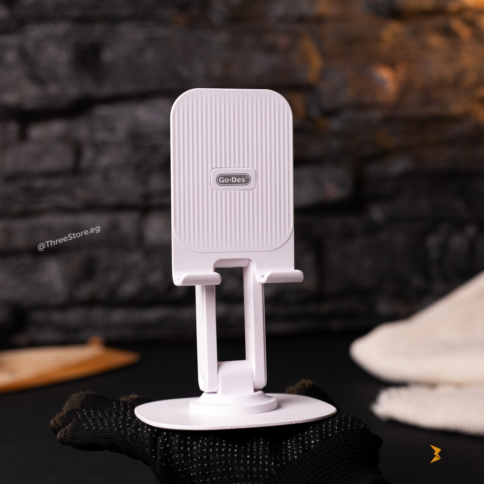 Go-Des Foldable 360° Rotating Metal Stand GD-HD757