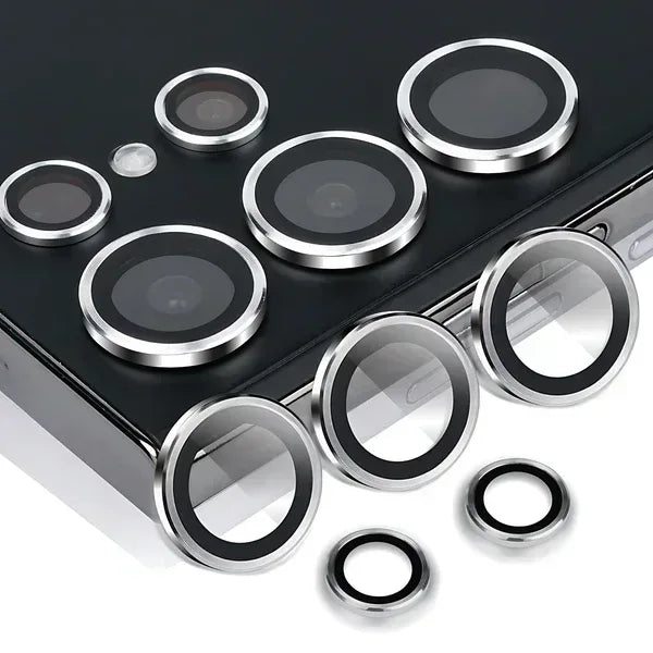Green Ring Camera Lens Protector Samsung S25 Ultra - Three