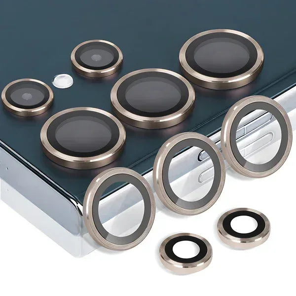 Green Ring Camera Lens Protector Samsung S25 Ultra - Three