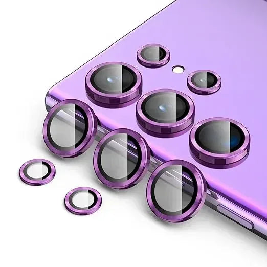 Green Ring Camera Lens Protector Samsung S23 Ultra - Three