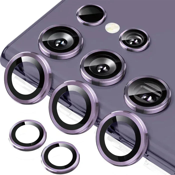 Green Ring Camera Lens Protector Samsung S24 Ultra - Three