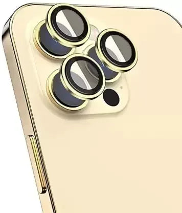 Green Ring Camera Lens Protector iPhone 14 Pro Max - Three