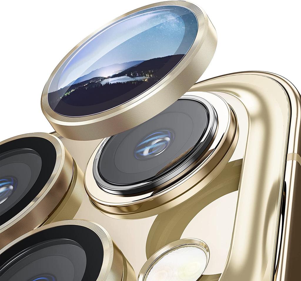 Green Ring Camera Lens Protector iPhone 16 Pro / 16 Pro Max