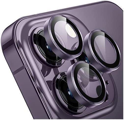 Green Ring Camera Lens Protector iPhone 14 Pro Max - Three