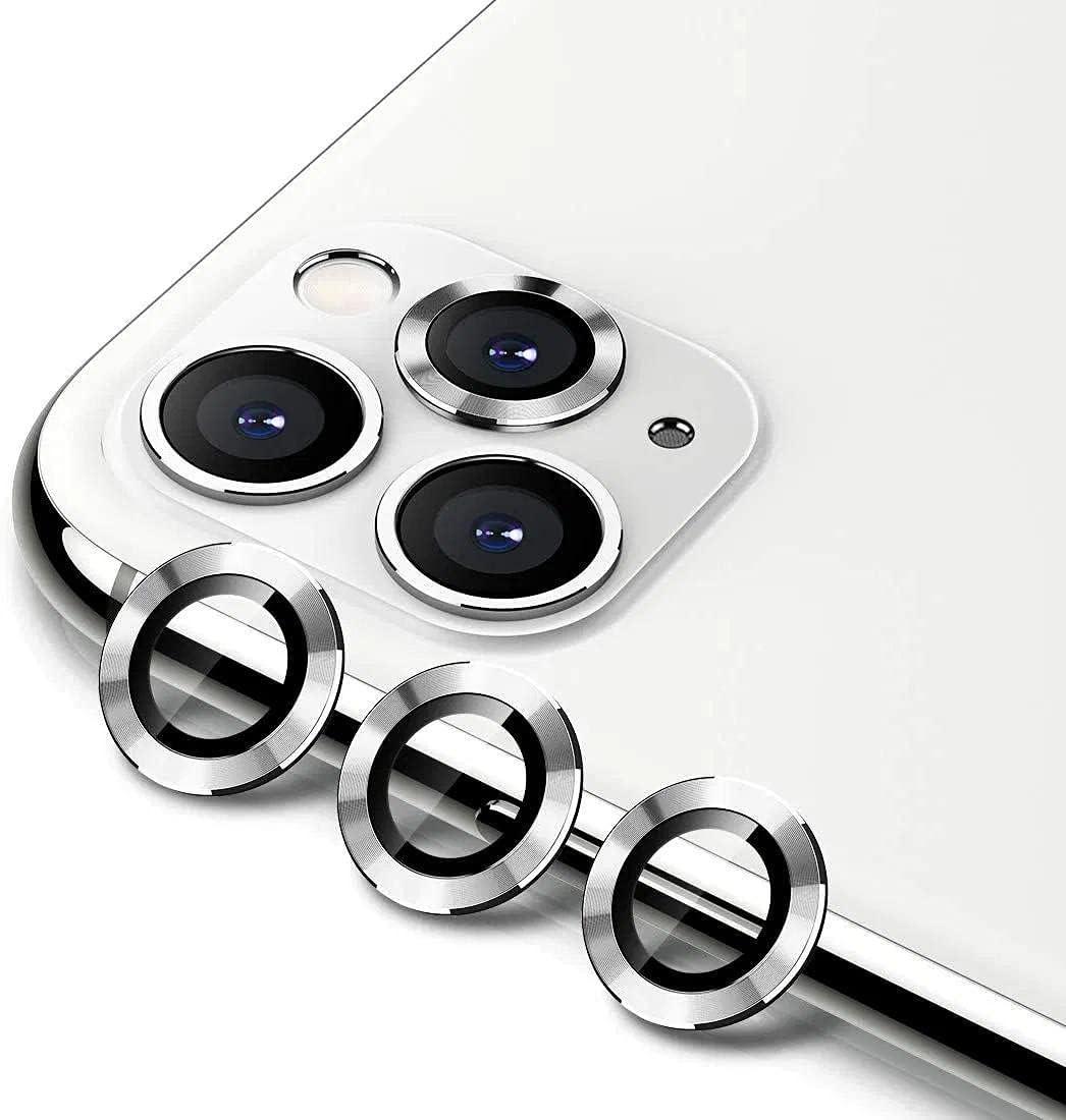 Green Ring Camera Lens Protector iPhone 12 Pro Max - Three