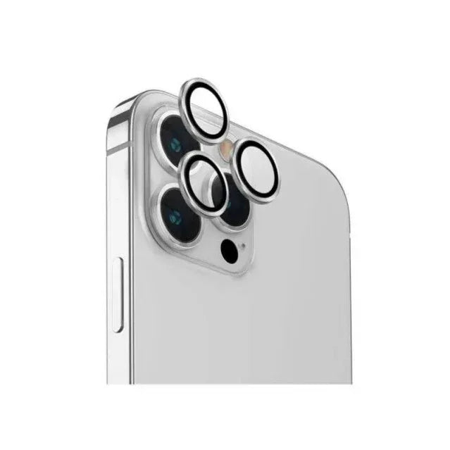 Green Ring Camera Lens Protector iPhone 15 Pro Max - Three