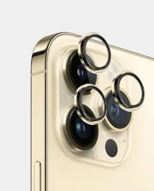Green Ring Camera Lens Protector iPhone 13 Pro Max - Three