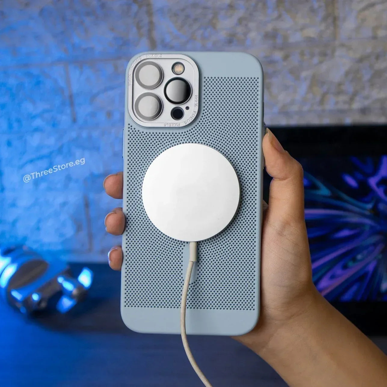 Grid Cooling MagSafe Magnetic Phone Case iPhone 12 Pro Max - Three