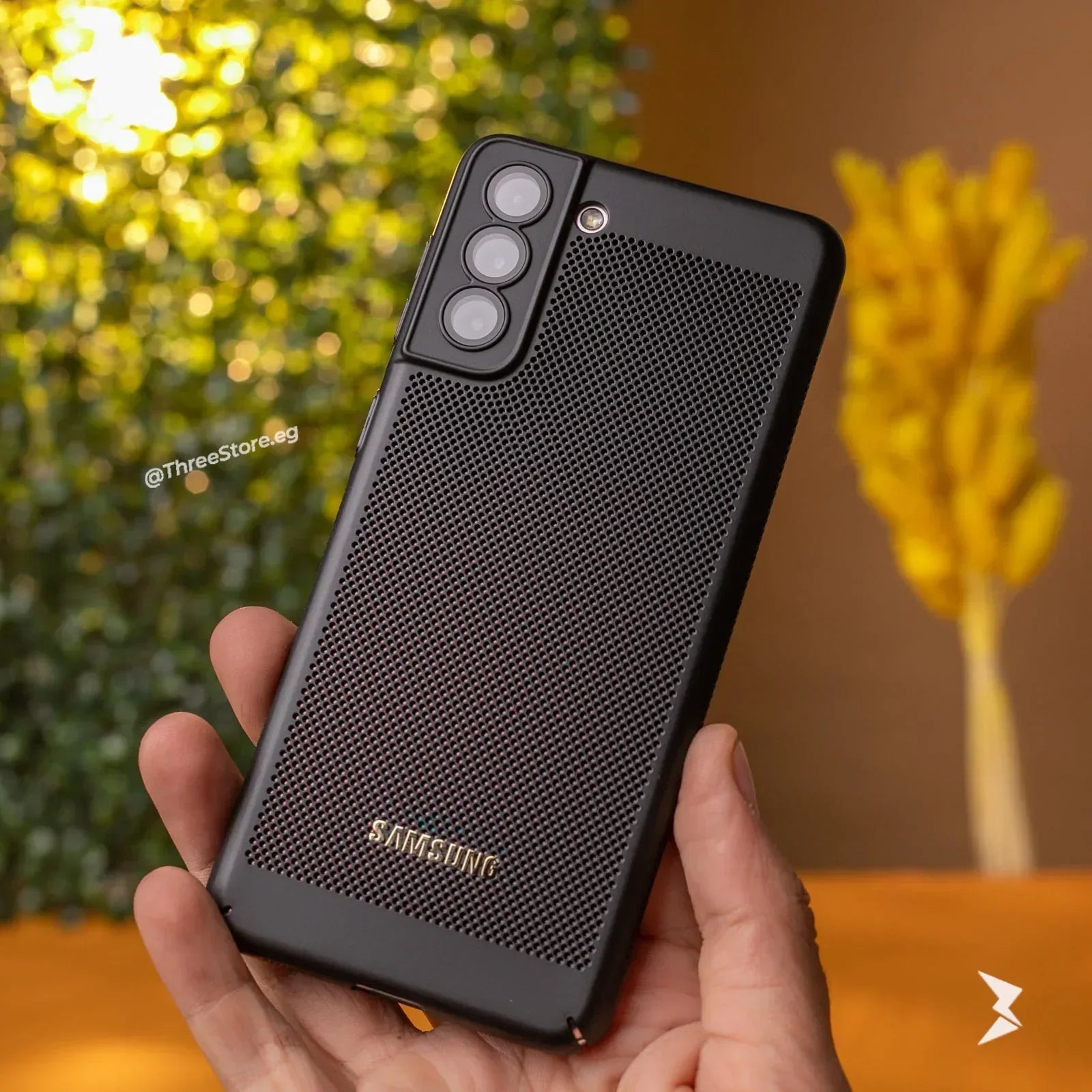 Grid Cooling Case Samsung S21 FE - Three