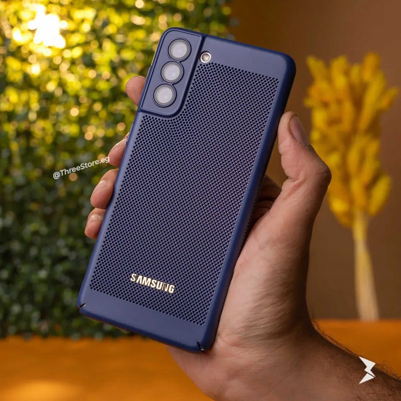 Grid Cooling Case Samsung S21 FE - Three