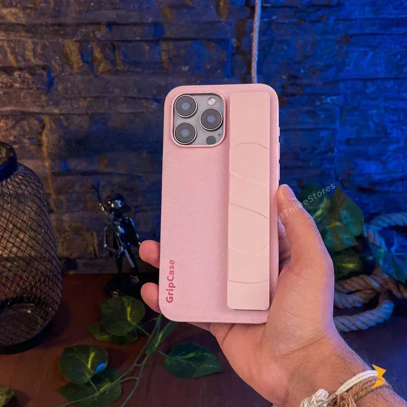 GripCase Slim Wristband Case iPhone 15 Pro Max - Three