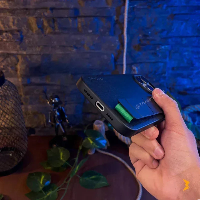 GripCase Slim Wristband Case iPhone 15 Pro Max - Three