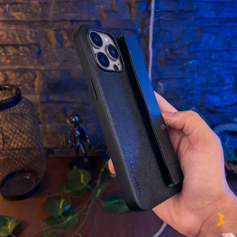 GripCase Slim Wristband Case iPhone 15 Pro Max - Three