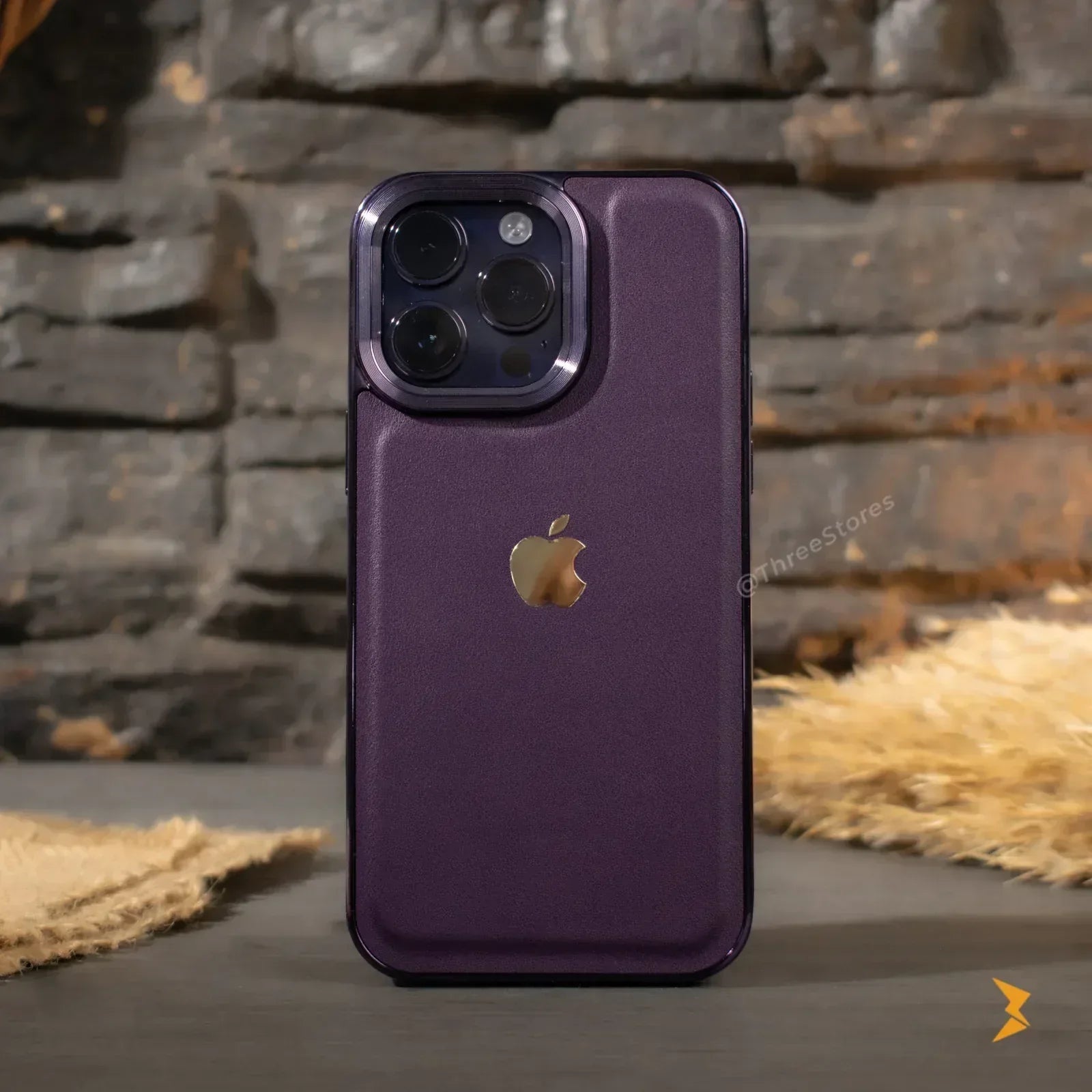 Guardian Leather Case iPhone 14 Pro Max - Three