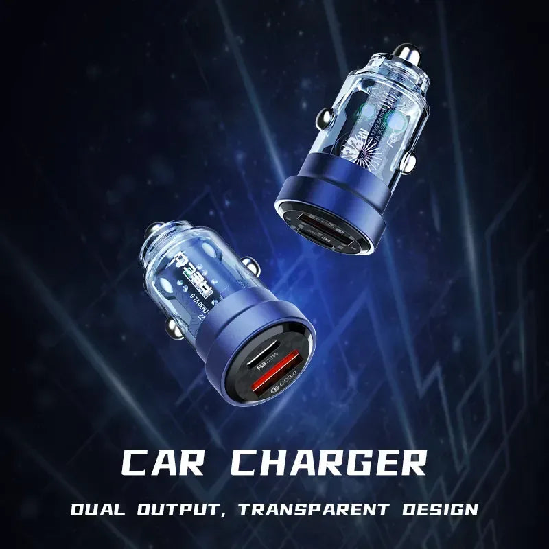 Recci Journey ON-Board 75W Car Charger RCC-N15 - Three