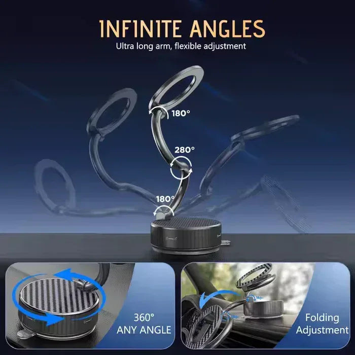 H3 Super Strong Suction Magnetic Phone Holder - Three
