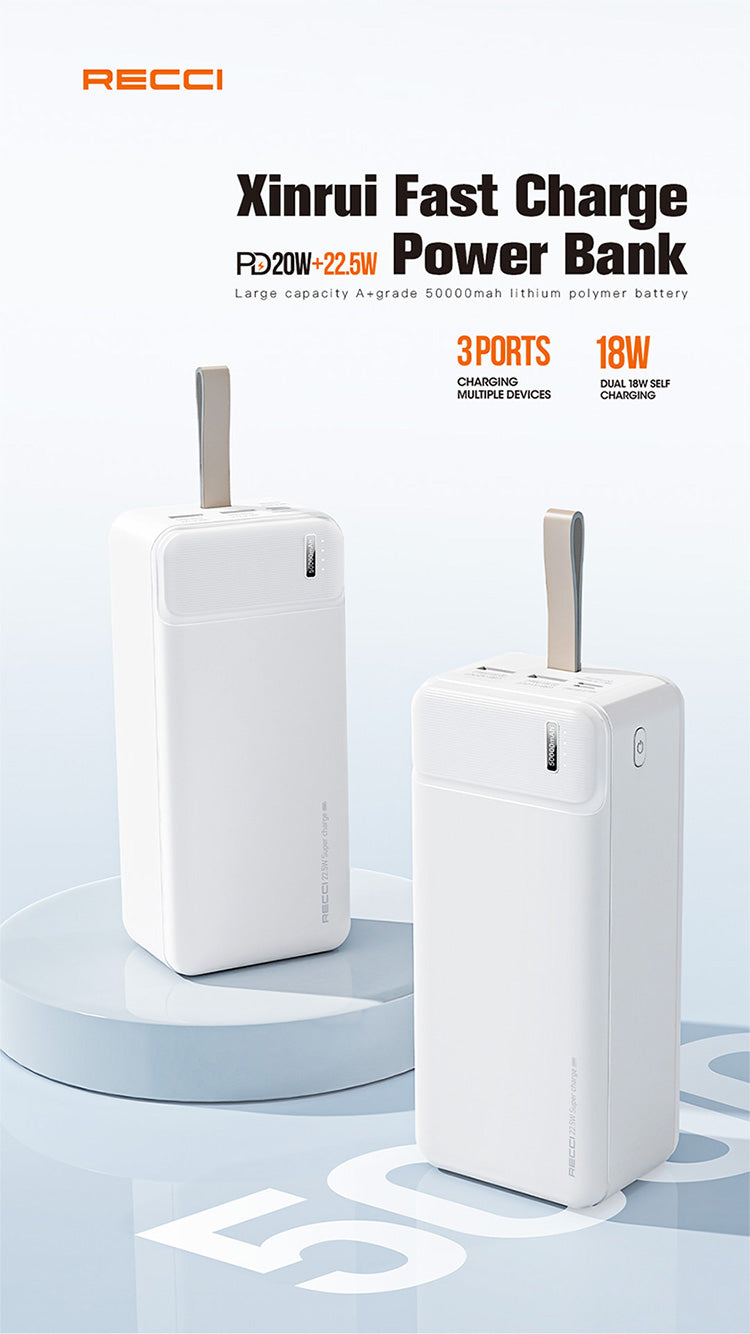 Recci Large Capacity 50000mAh RPB-P41