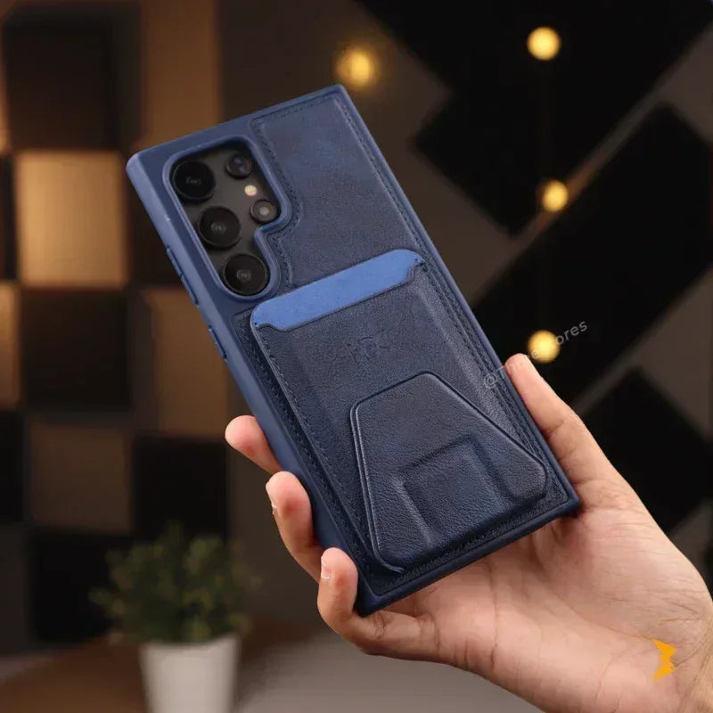 HDD Bond Leather Stand Case Samsung S24 Ultra - Three