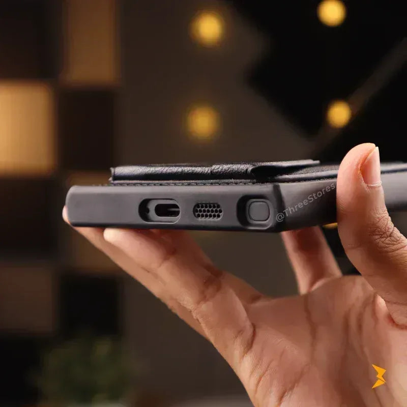 HDD Bond Leather Stand Case Samsung S24 Ultra - Three