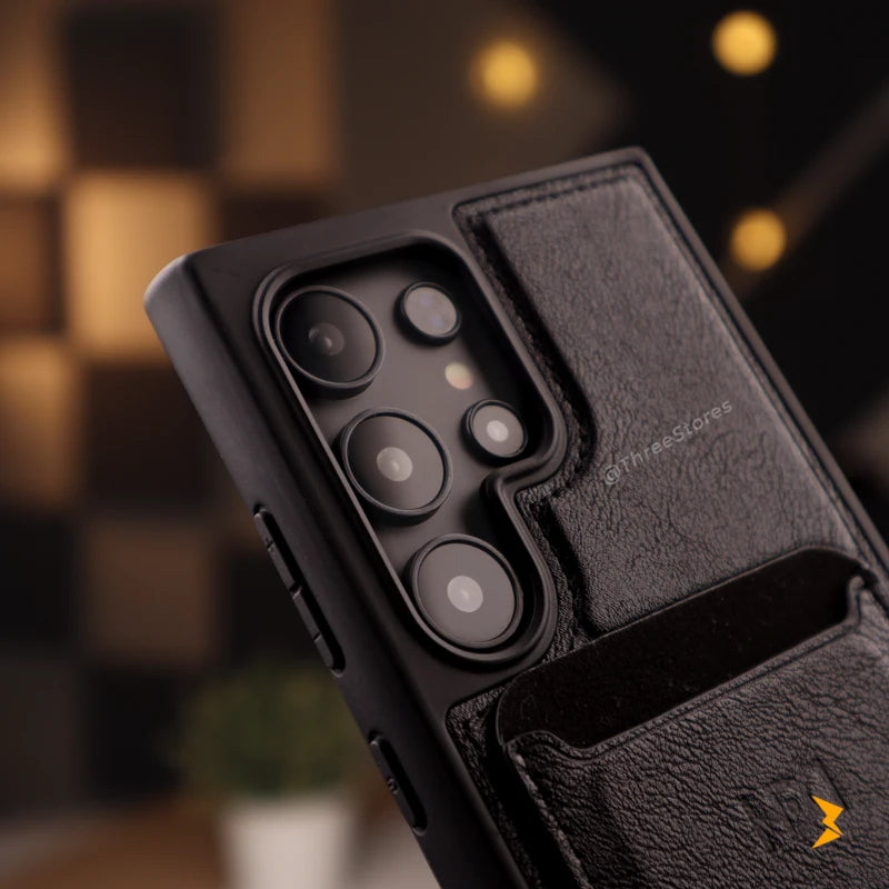 HDD Bond Leather Stand Case Samsung S24 Ultra