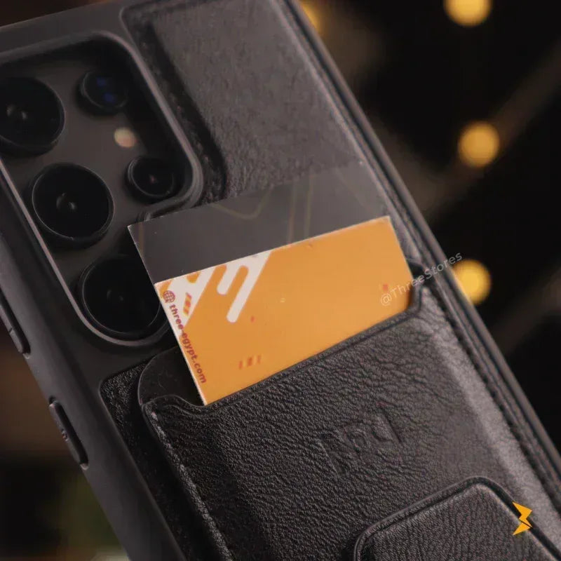 HDD Bond Leather Stand Case Samsung S24 Ultra - Three