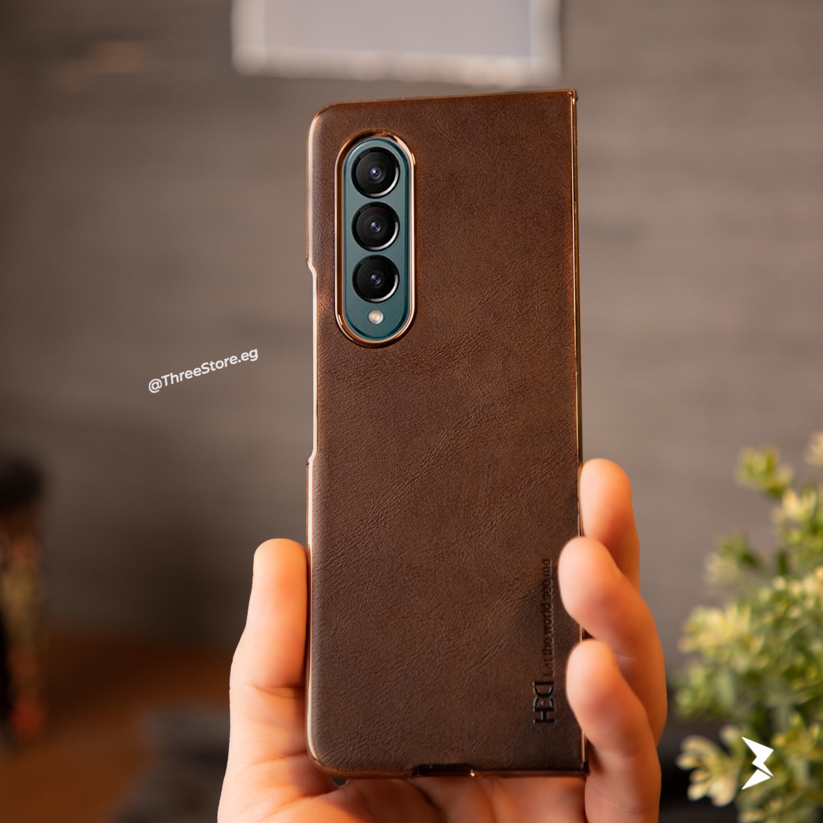 HDD Elegant Leather Case Samsung Z Fold 3