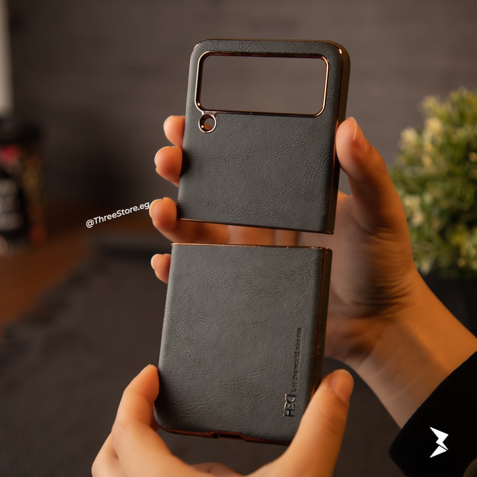 HDD Elegant Leather Case Samsung Z Flip 4