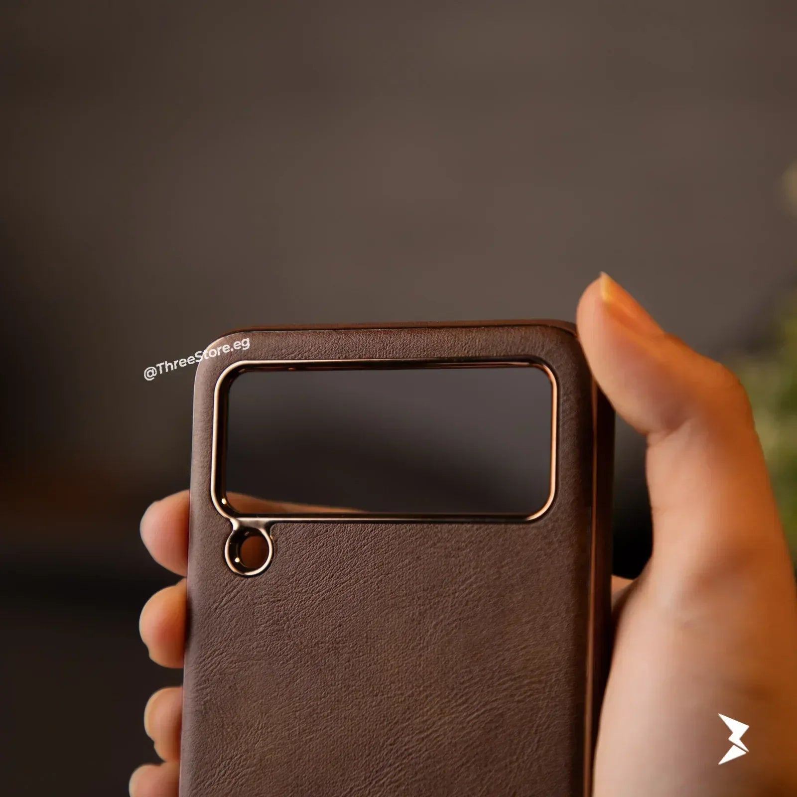 HDD Elegant Leather Case Samsung Z Flip 4 - Three