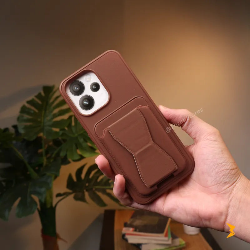 HDD Fionke Stand Leather Case Oppo Reno 14