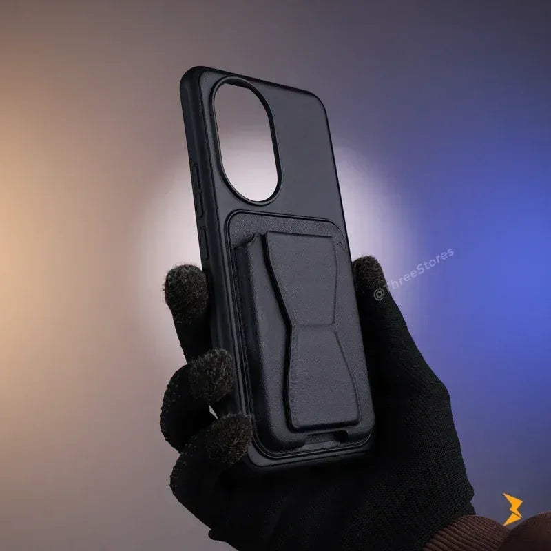 HDD Fionke Stand Leather Case Honor 200 Pro - Three