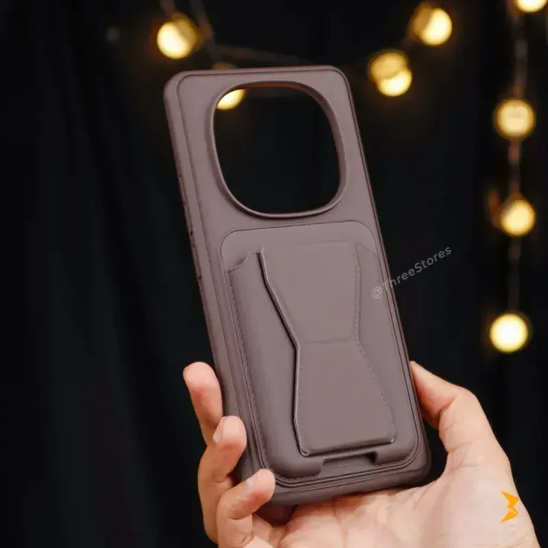 HDD Fionke Stand Leather Case Honor Magic 7 pro - Three