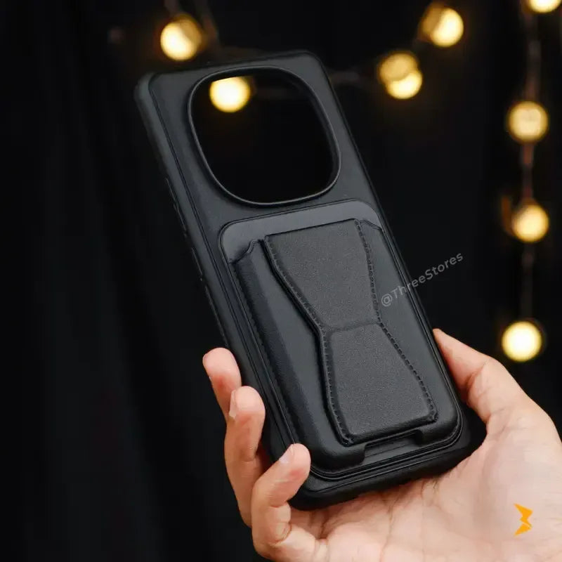 HDD Fionke Stand Leather Case Honor Magic 7 pro - Three