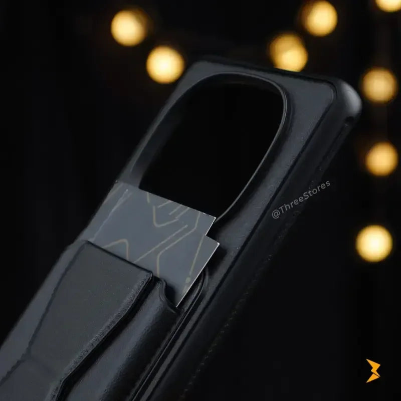 HDD Fionke Stand Leather Case Honor Magic 7 pro - Three