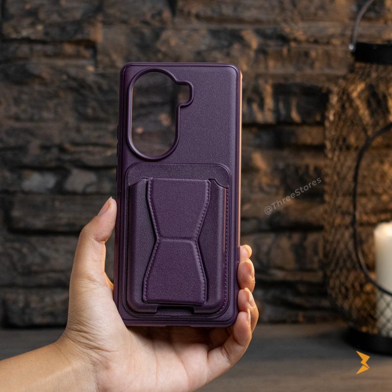 HDD Fionke Stand Leather Case Oppo Reno 11 - Three