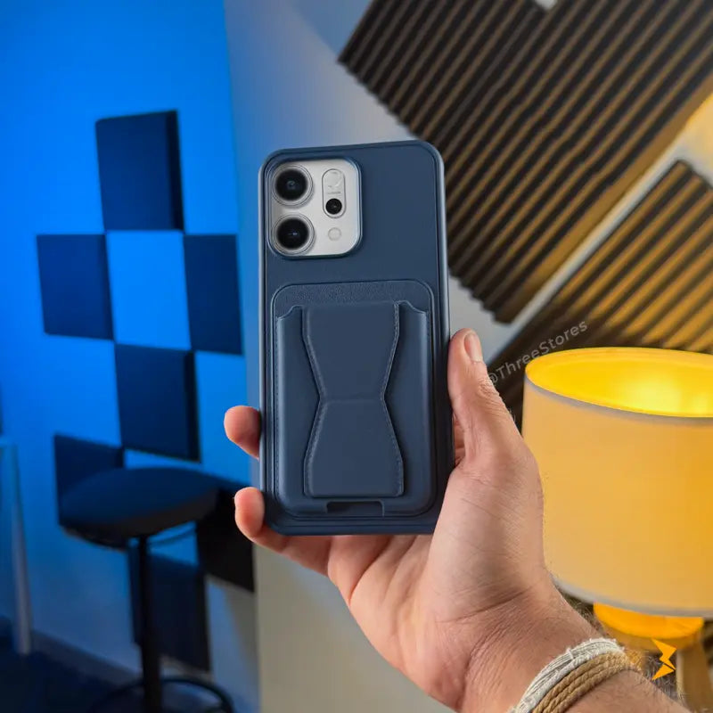 HDD Fionke Stand Leather Case Oppo Reno 14