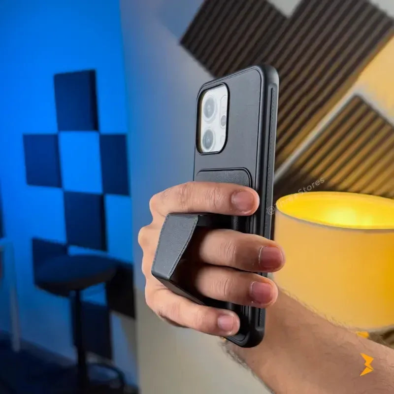 HDD Fionke Stand Leather Case Oppo Reno 14 - Three