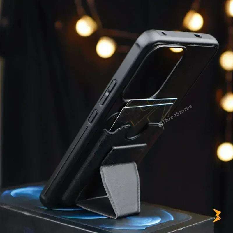 HDD Fionke Stand Leather Case Oppo Reno 13 Pro - Three