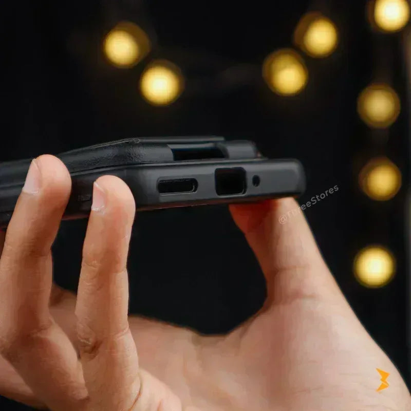 HDD Fionke Stand Leather Case Oppo Reno 13 Pro - Three