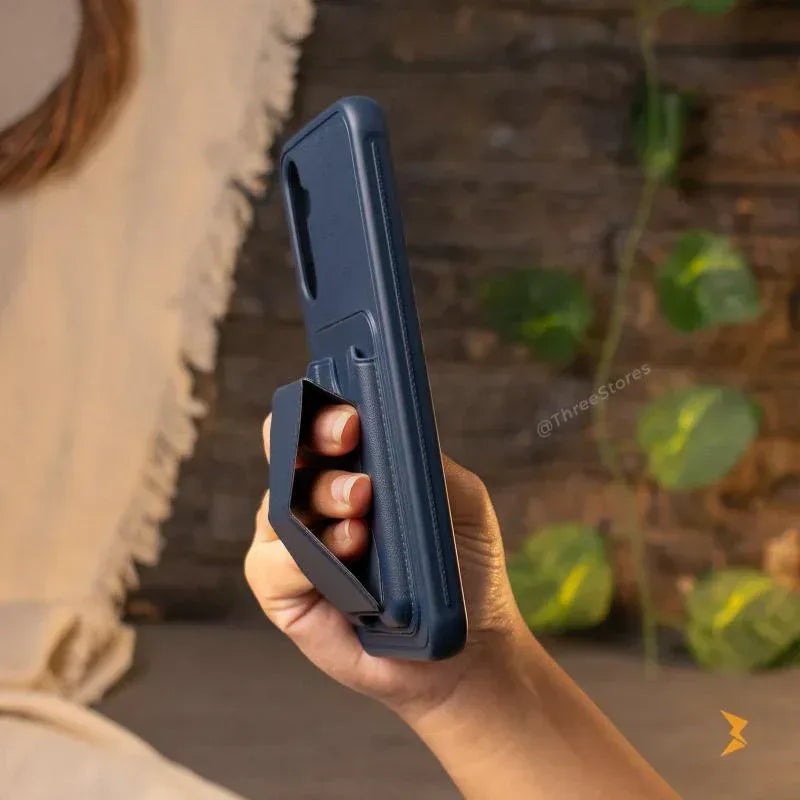 HDD Fionke Stand Leather Case Samsung A54 - Three