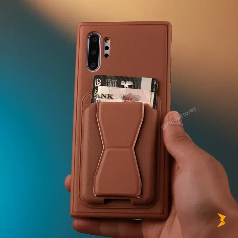 HDD Fionke Stand Leather Case Samsung Note 10 Plus - Three