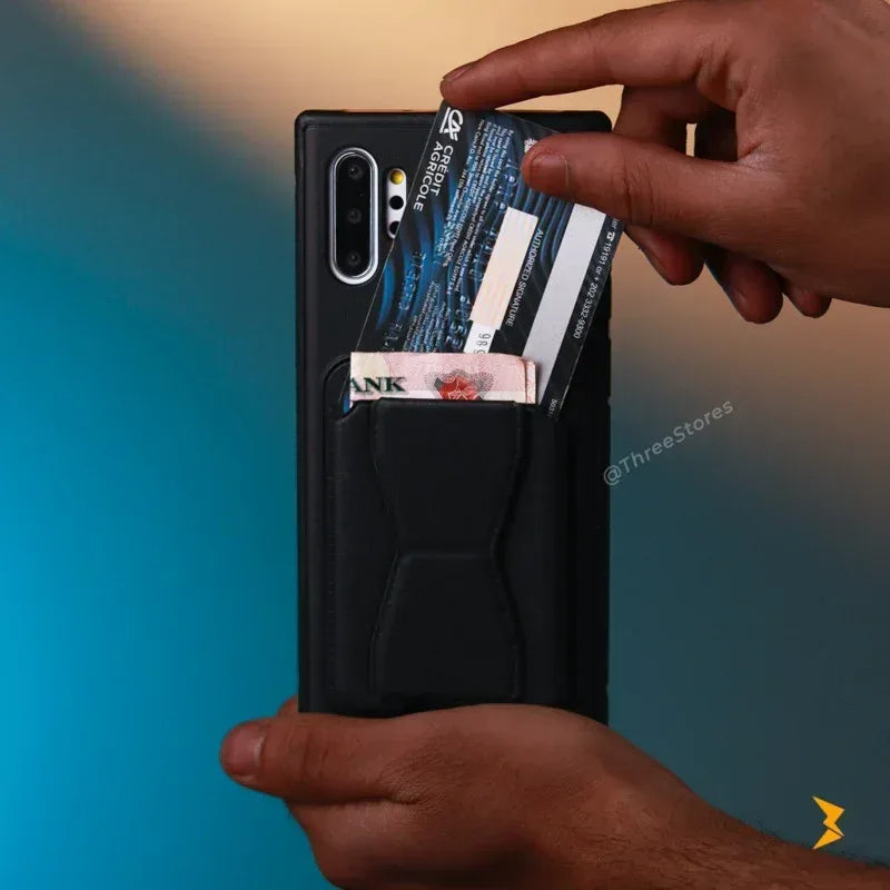 HDD Fionke Stand Leather Case Samsung Note 10 Plus - Three