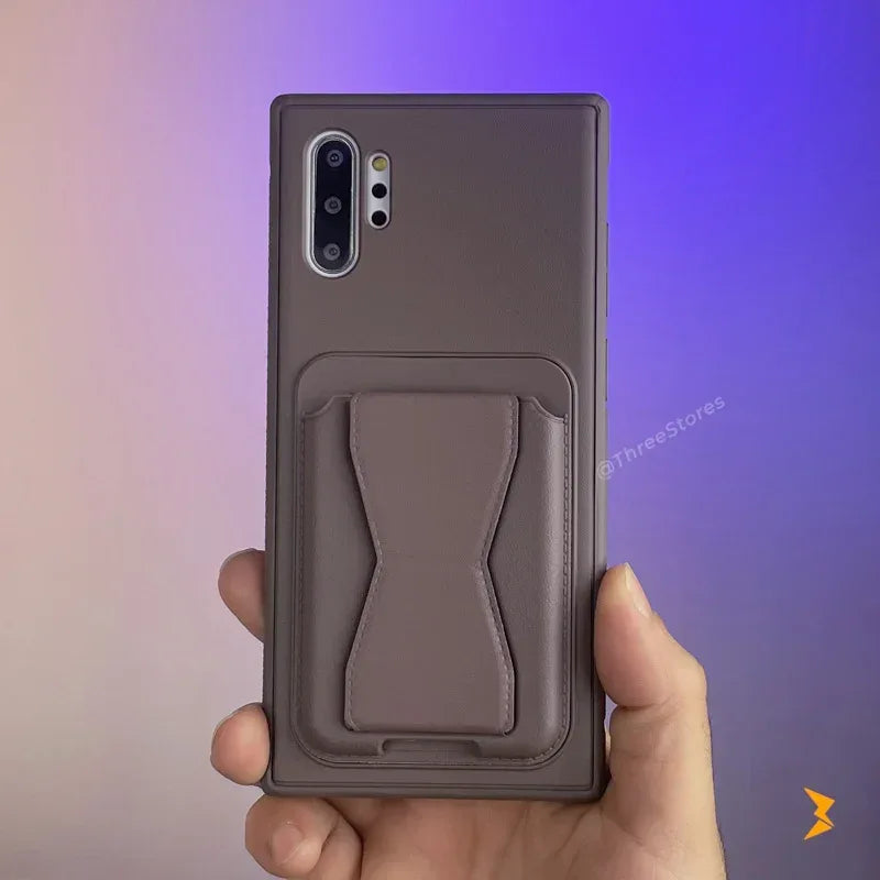 HDD Fionke Stand Leather Case Samsung Note 10 Plus - Three