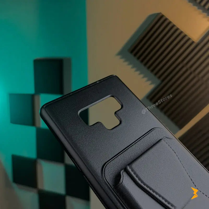 HDD Fionke Stand Leather Case Samsung Note 9