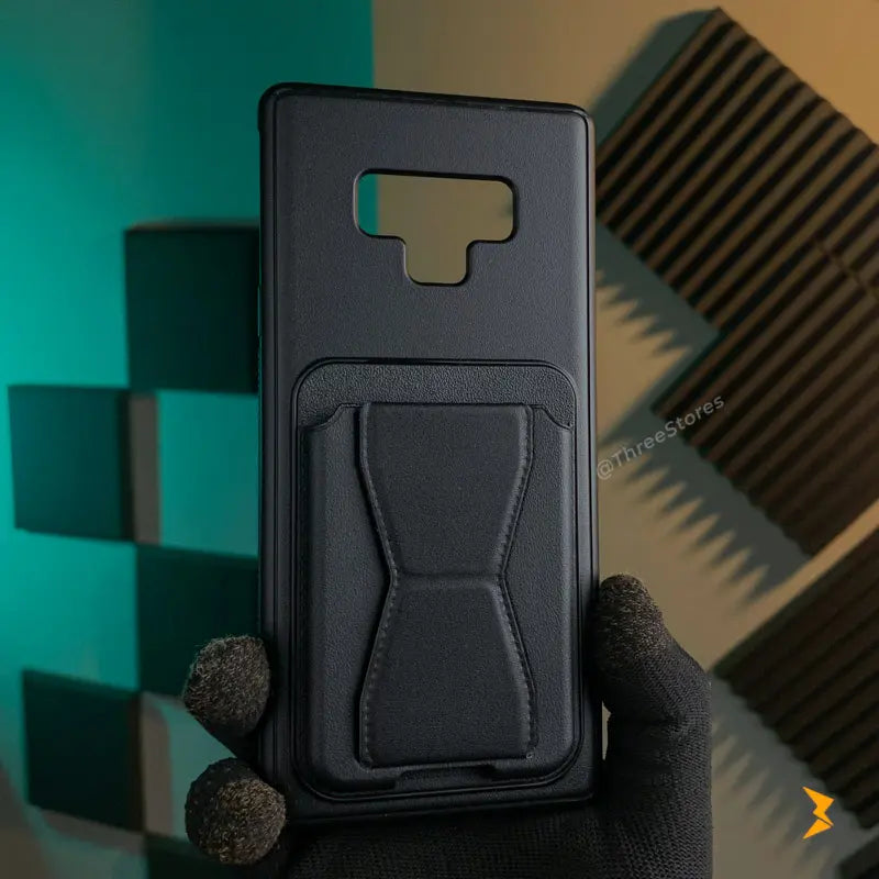 HDD Fionke Stand Leather Case Samsung Note 9