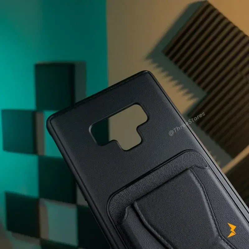 HDD Fionke Stand Leather Case Samsung Note 9 - Three