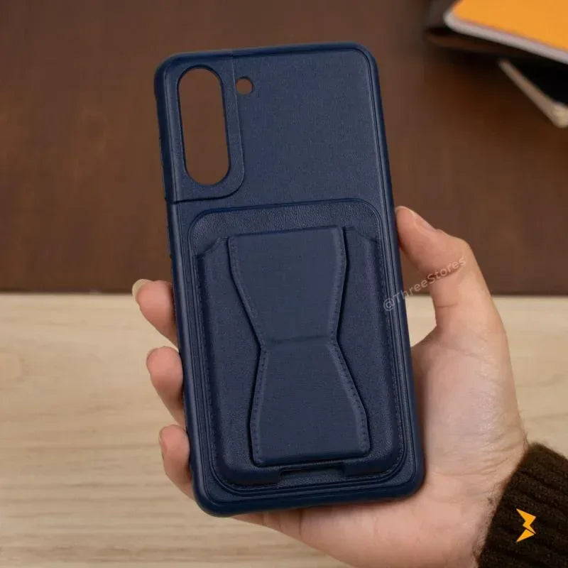 HDD Fionke Stand Leather Case Samsung S21 Fe - Three