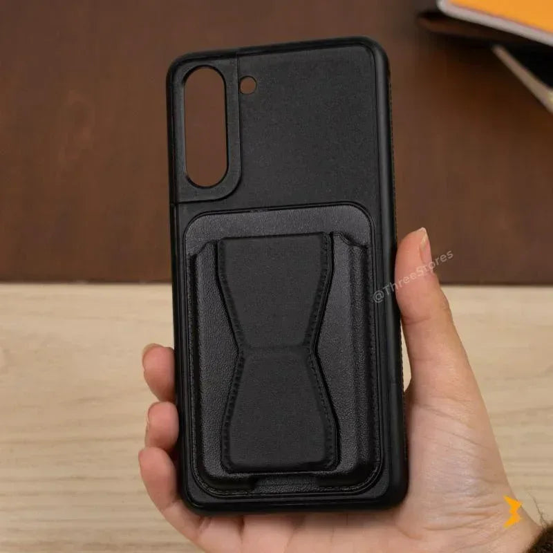 HDD Fionke Stand Leather Case Samsung S21 Fe - Three